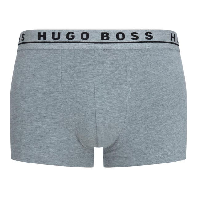 BOSS Three-Pack Of Stretch-Cotton Trunks With Logo Waistbands