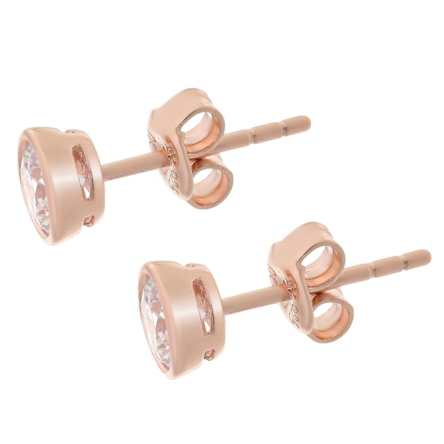 This Orphelia Stud Earrings in Rose is made of the highest quality allergy free 925 Sterling Silver. The Orphelia Women's 925 Sterling Silver Stud Earrings - Rose ZO-6079/1 comes delivered in a beautiful gift box and has a two year warranty - the perfect gift to spoil yourself or a loved one.