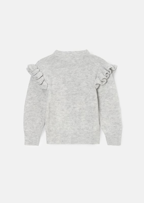Waddle you do without this gorgeous penguin jumper? Super soft and snuggly yarn scattered with sequins and featuring the cutest penguin family. It's ppppp perfect!.