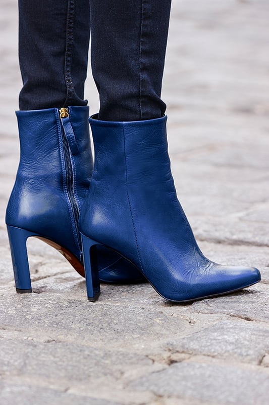 Electric blue ankle boots clearance