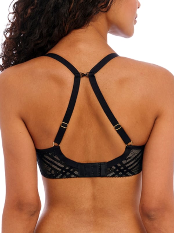 Freya Show-Off Moulded Plunge T-Shirt Bra - Low Cut With Rounded Silhouette - View #4