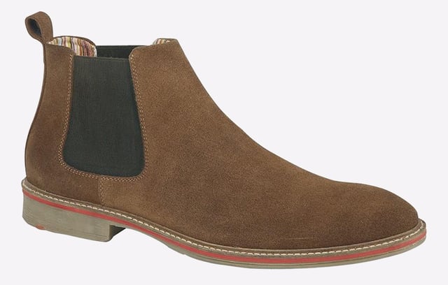 Roamers suede chelsea boots discount