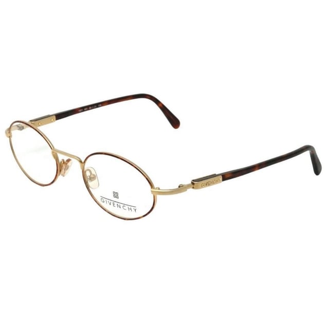 Givenchy 1021 001 Brown Framed Glasses. Lens Width = 49mm. Nose Bridge Width = 21mm. Arm Length = 135mm. Brand New Glasses Frames, please note that these frames do not include a case. Product Code - 1021 001