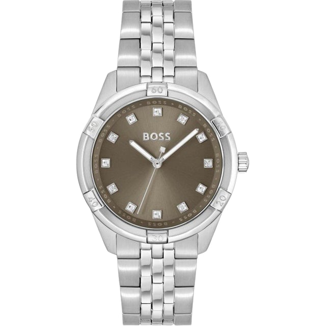 Hugo Boss 1502699 - Reloj para mujer cuarzo acero inoxidable• material: acero inoxidable• cristal: minèral• pulsera: acero inoxidable• correa: dorado• resistencia al agua: 0 m (0 ATM)• tamaño de la caja: 36 mm