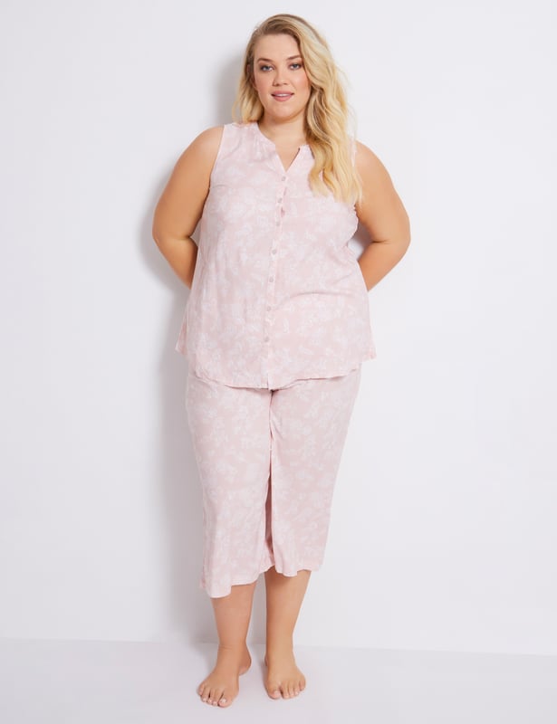 Plus size womens sales pyjama sets