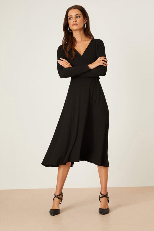 chinese dress ladies Lucy Black Long Sleeve Mini Dress - US 18