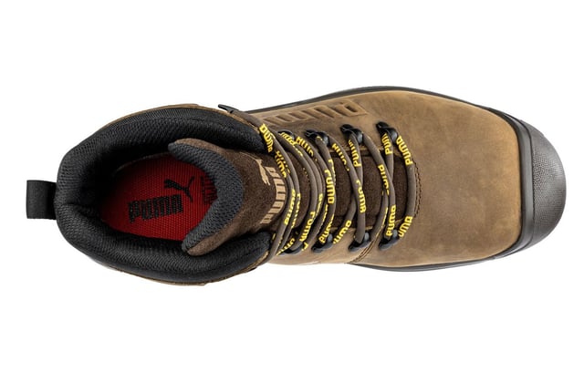 The Puma Safety Frontside Ivy Low Trainer for Men combines stylish urban design with cutting-edge safety features. Offering robust protection, comfort, and slip resistance, its ideal for both work and casual wear. Stay safe, stay stylish.
- Leather upper
- Lace Up Closure
-Cushioning PU sole with oil-resistant TPU outsole
- Ladder grip sole for secure footing
-Reinforced heel for extra stability
- Puma branding throughout
