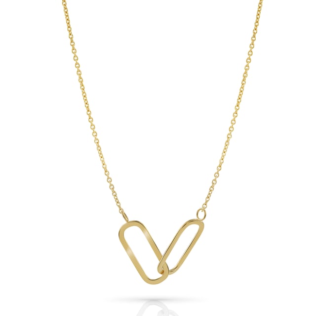 This dazzling Necklace for Women from Orphelia  is the perfect gift to spoil yourself or a loved one. The Necklace is made out of 925 Sterling Silver, colored Gold at Length: 40+3 cm weighing in at 1.2 grams. The Orphelia 'Rose' Women's 925 Sterling Silver Necklace - Gold ZK-7561/G is delivered in a stunning gift box and carries a two year warranty.