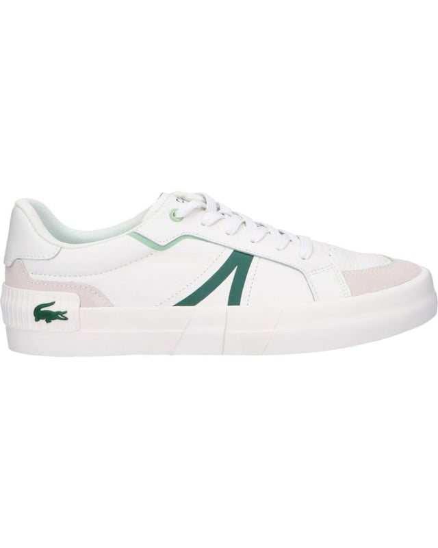 SNEAKERS LACOSTE FOR MAN 43CMA0057 L004 White, Padded insole, Nonslip soles, Flexible sole