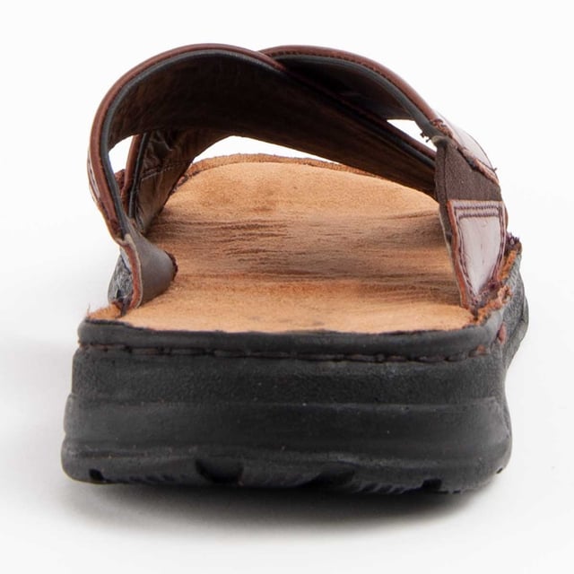 Garantía Purapiel, 10 años de garantía. Sandalia casual para hombre. Hecha en piel natural. Calce cómodo. Fabricado por otras marcas para nuestra marca.