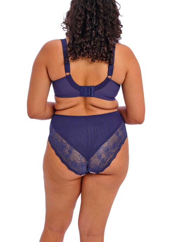 Elomi Morgan Underwired Bra. Three section cup with elasticated neck edge and stretch lace. Product is hand wash only.