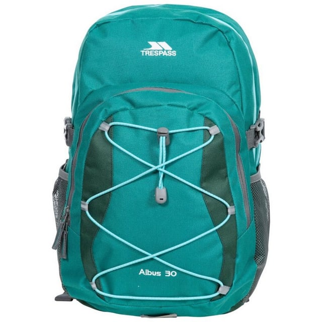 30 liter verstelbare rugzak. Multifunctioneel. 3 ritssecties. Interne zakken. Interne sleutelring. 600D polyester.