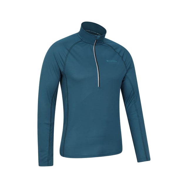 Midlayer Designs Mountain Warehouse Mens Approach Lightweight Midlayer (Petrol)