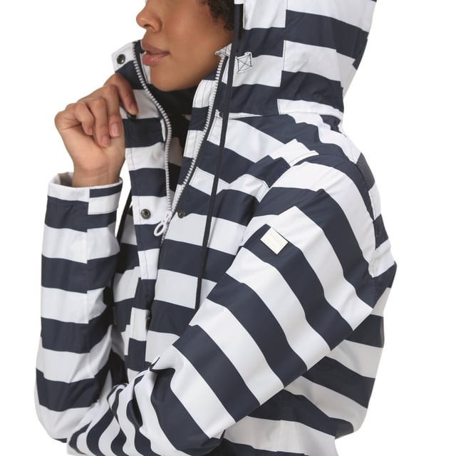 Regatta Womens/Ladies Bayarma Striped Lightweight Waterproof Jacket