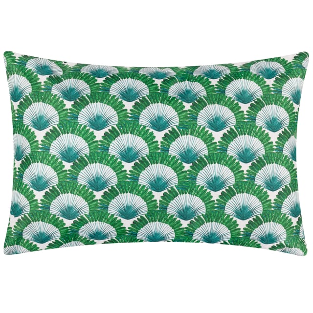 Elevate your outdoor space with the Dellacorte Tropical Outdoor Cushion, a perfect fusion of style and durability. With its digitally printed, double-sided art deco design featuring lush Californian palm leaves, this cushion brings a touch of the tropics to your patio or garden. Crafted for the discerning homeowner who values both aesthetics and practicality, its water-resistant fabric ensures longevity, even through unpredictable weather. Whether hosting a vibrant dinner party or enjoying a quiet moment in the sun, these cushions are a testament to refined taste and sophistication.
