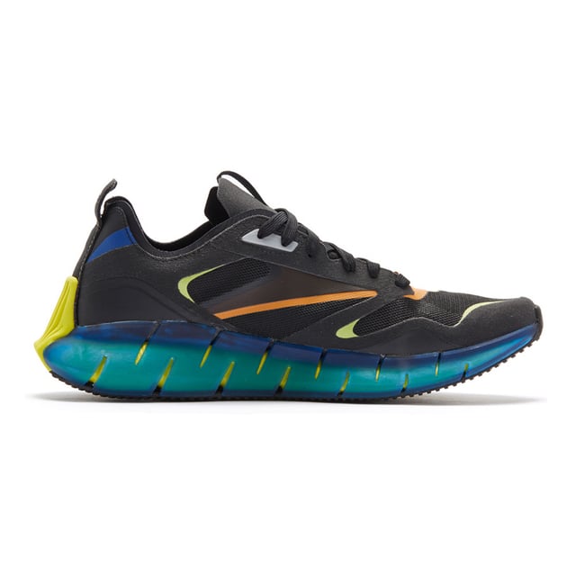 Reebok Zig Kinetica Horizon Lace Up Black Synthetic Mens Trainers