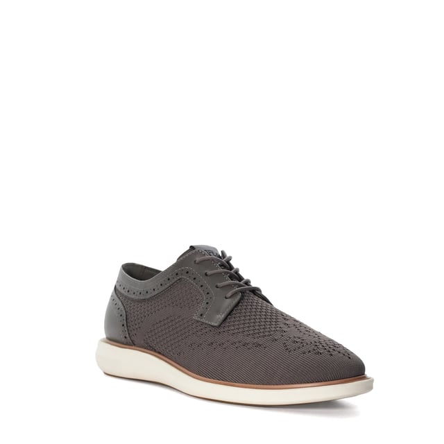 Our Barrow hybrid derby features five-eyelet lacing, a contrasting back pull-on tab for added convenience, and perforated panels to allow airflow. Set upon a visible wedge sole for a contemporary look and added comfort, Barrow will become a durable addition to your smart/casual attire.