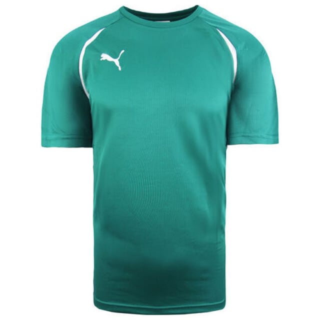 PUMA VENCIDA Cuerpo corto de manga corta Mensor verde Fútbol Top 700754 05
