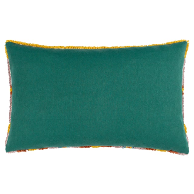 Make your life even sweeter with this lush, woven loop cotton cushion, featuring lots of love hearts and letters spelling out S.W.E.E.T on a bright yellow background. Finished with a plain polycotton canvas reverse. Individual and unique, it will stand out on your home furnishings and help make your own style statements.  Size: 30 x 50cm