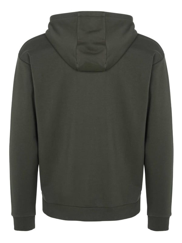 80% Cotton, 20% Polyester; Iceberg pullover;  Model: S1M-E04163415334;  High quality manufactured;  Soft cotton blend;  Hood with drawstring and drawstring;  Zipper;  Two front pockets;  Elastic hem;  Iceberg logo details