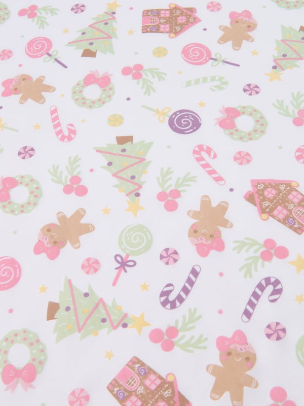 Introducing the Baby Girls Sweet Gingerbread Swaddle Blanket in White - an absolute must-have for your baby girl's nursery! Its striking features offer both style and comfort. Here are the exquisite details that make it simply irresistible: Adorable Print: The playful and chic gingerbread print renders it as an eye-catching statement piece.Premium Comfort: Crafted from the finest quality materials, this blanket is soft to the touch, ensuring your baby's utmost comfort during her restful slumbers.Boost your baby girl's Nursery Collection! With this stunning Sweet Gingerbread Swaddle Blanket in White by Magnolia Baby. Grab yours now and wrap your bundle of joy in luxury!