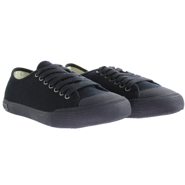 SeaVees Kelso Dune Navy Sneaker Black Mens Zapatos