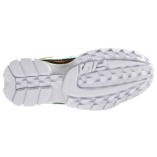 Fila Disruptor F Entrenadores de mujer de cuero liso bajo multicolor 1011019 40X
