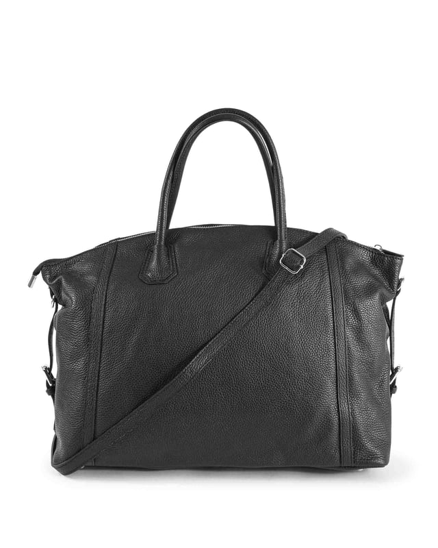 By: V Italia - Detail: CE01 DOLLARO NERO - Colour: Black - Composition: 100% LEATHER - Measures: 50x33x16 cm - Made: ITALY