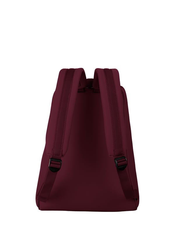 Unisex rugzak met ritssluiting. één met binnenzakken met ritssluiting. afwezige externe zakken. ontbrekende schouderband. Neopreen handvat. een binnencompartiment.  extern materiaal. polyester binnenkant. Afmetingen: 30,5x47x9 cm. Modeproduct