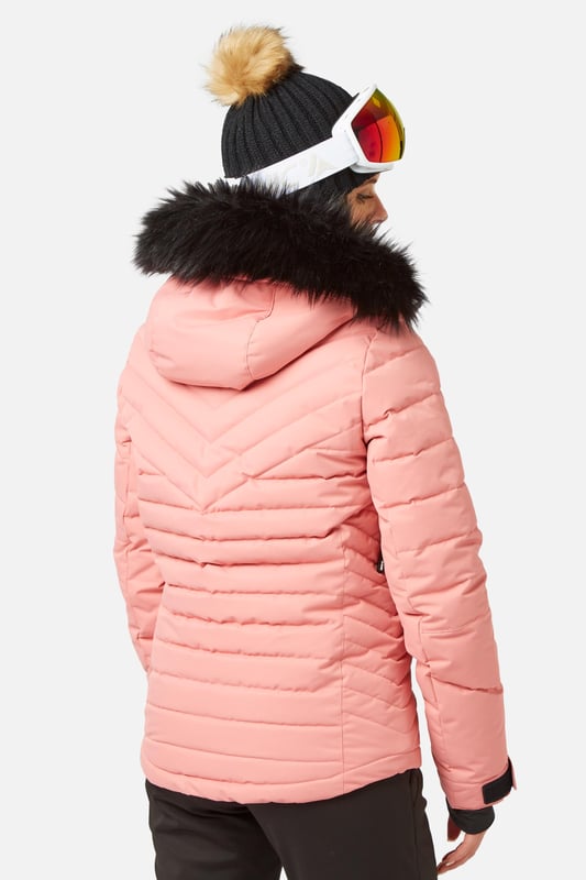 Destiny Hypadri Ski Jacket Blush Pink