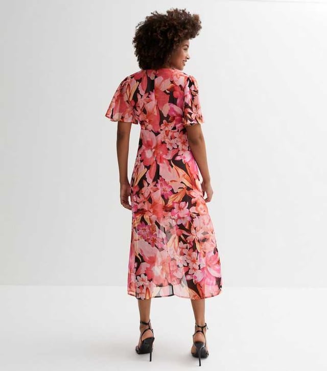 Print Chiffon Dress