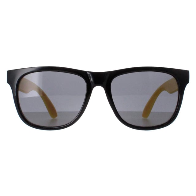 Smarty Rectangle Kids Black Yellow Grey X2133  Sunglasses Ensure your child is stylishly protected with SMARTY Designer Sunglasses model X2133B, perfect for youths aged 7 to 11 years old. These rectangular-shaped sunglasses feature a sleek black frame with vibrant yellow plastic arms and grey lenses, providing superior UV protection and a contemporary, eye-catching look. The X2133B model combines modern design with youth-friendly comfort and durability, making them ideal for any outdoor adventure. Available at an unbeatable discount from the regular retail price, these designer sunglasses offer exceptional quality and value. Equip your child with the ultimate blend of style and safety with SMARTY sunglasses.