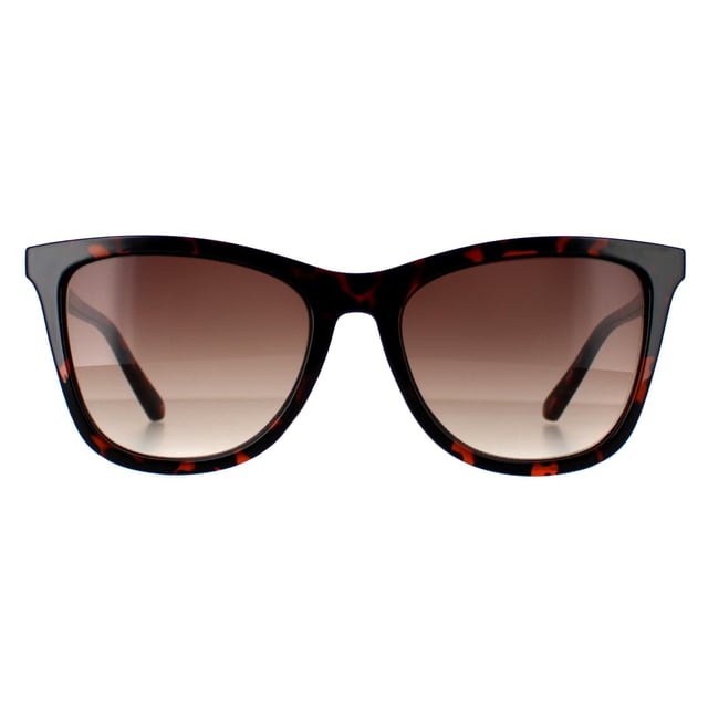 Las gafas de sol Guess Cat Eye Womens Dark Havana Brown Gradient GF0421 son una elegante montura cat eye realzada por la marca Guess, que aporta un toque atrevido a la vez que sofisticado. Fabricadas con materiales de primera calidad, no sólo ofrecen un estilo incomparable, sino también durabilidad y comodidad. Protege tus ojos de los rayos daÃ±inos con lentes de protecciÃ³n UV sin comprometer la claridad ni la visiÃ³n. Ya sea para un paseo tranquilo o para una aventura urbana chic, estas gafas de sol redefinen la sofisticación y te garantizan confianza y glamour a cada paso.