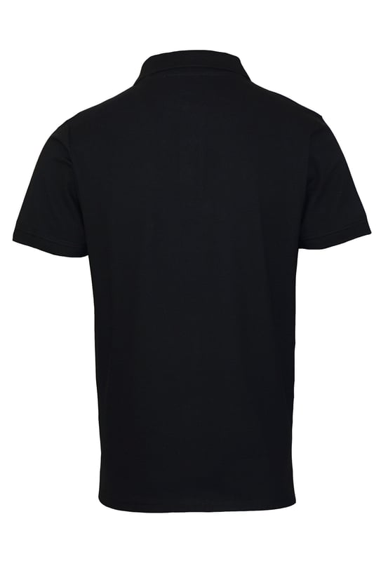 Herenpoloshirt met logoprint op de borst. Ideaal voor het warme seizoen voor sport en vrije tijd.