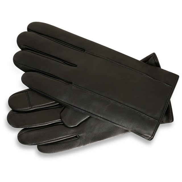 Barneys Originals classic real leather glove in Black. Perfect for any winter outfit.