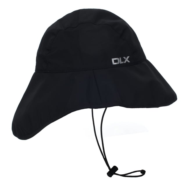 Water Resistant 10000mm and Breathable 5000mvp. High Performance Hat. Large Brim. Longer Brim at Back. Drawcord Adjuster. Shell: 100% Polyamide PU Lamination, Lining: 100% Polyester.
