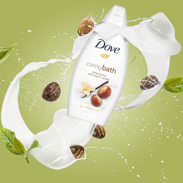 Dove bubble shop bath
