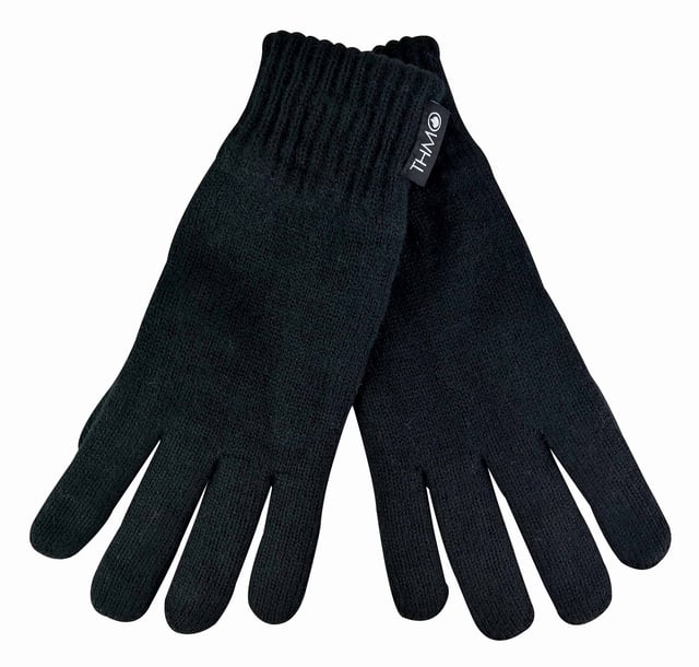 When blisteringly cold temperatures hit it is usually the end of your limbs that are hit the hardest. This obviously includes your hands. If you are looking for Gloves with expert knitting and effective lining then these mens THMO full finger Gloves with thinsulate lining are the items you need to keep your hands warm and protected. These Gloves have two layers built into them to facilitate the process of keeping your hands warm. The outer layer is knitted made with 100% acrylic and is there to protect your hands from cold elements. The inner lining is made with 3M Thinsulate lining. Thinsulate is well known for keeping your hands warm and is considered one of the most effective linings. The purpose of the lining is to hold warm air inside the Gloves and to keep the hot air close to your skin. The ribbed cuff on the Gloves is tight enough to stop the warm air escaping but not too tight to be uncomfortable. The THMO logo badge also hangs from the cuff, separating your glove fashion from the rest. Remember... BE WARM, THINK THMO. These Gloves are available in 2 colours including black and grey and there are 2 sizes to choose between including M/L & L/XL. They are made from 100% acrylic and are made with 2 layers. They are safely machine washable.
