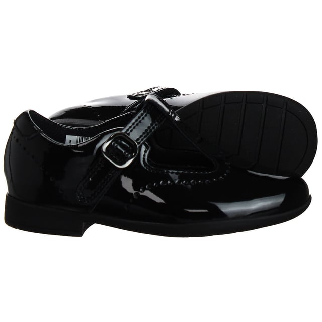 Clarks Scala sucht Kinder schwarze Schuhe