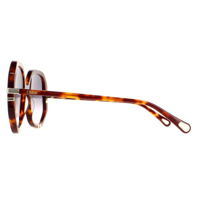 Las gafas de sol Chloe Square para mujer en gris tortuga degradado Ch0105S son un glamuroso modelo hexagonal elaborado en acetato ligero. El logotipo de Chloe luce en las finas patillas para garantizar la autenticidad de la marca.