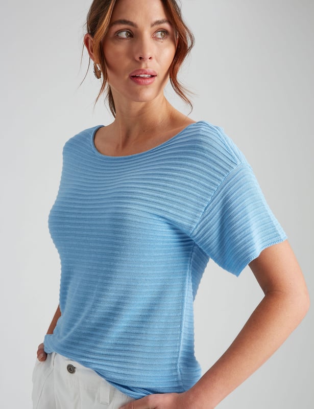 Fitted jumpers womens top