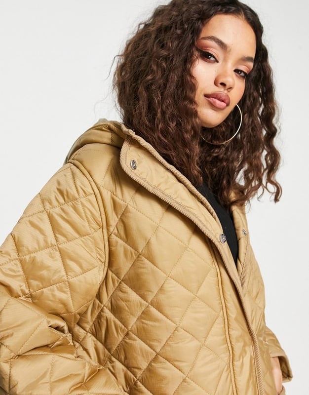 Asos petite camel coat sales