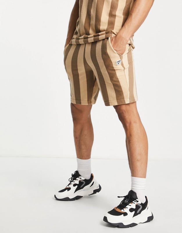 Puma stripe shorts hotsell
