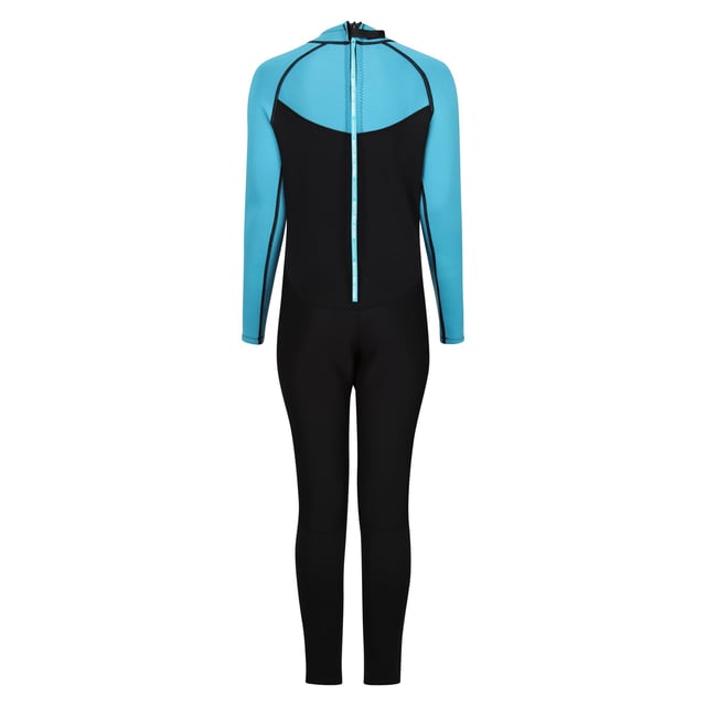 Material: Neoprene, Polyester. Design: Colour Block, Logo. Pockets: Small Key Pocket, Concealed. Neckline: Adjustable, Crew Neck. Fastening: Back Zip. Fit: Fitted. Flat Seams, Flexible, Grippy Chest, High Warmth, Long Zip Pull. Fabric Technology: Lightweight, Quick Dry. Length: Ankle.