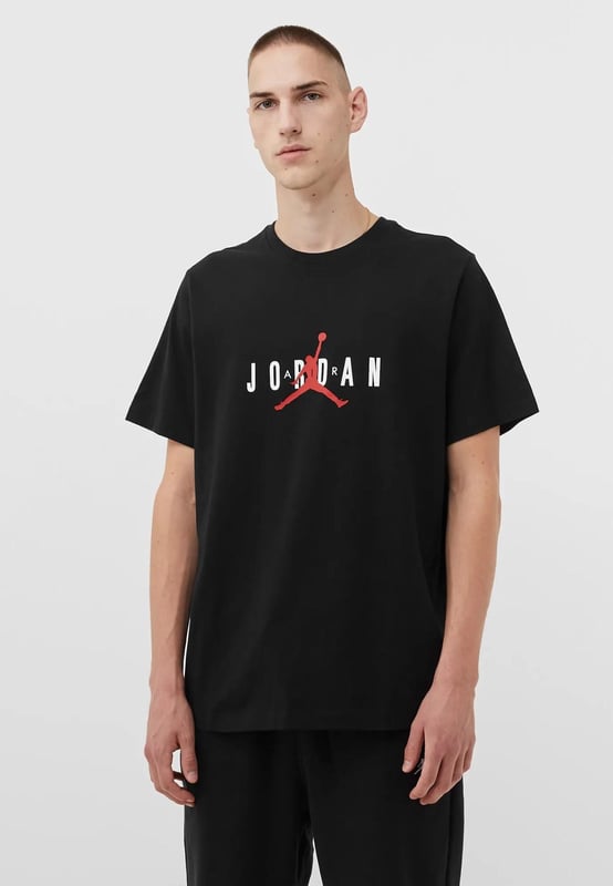 Nike Air Jordan Mens Stretch T Shirt in Black