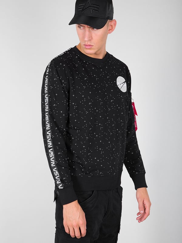 Alpha industries nasa hot sale tape sweater