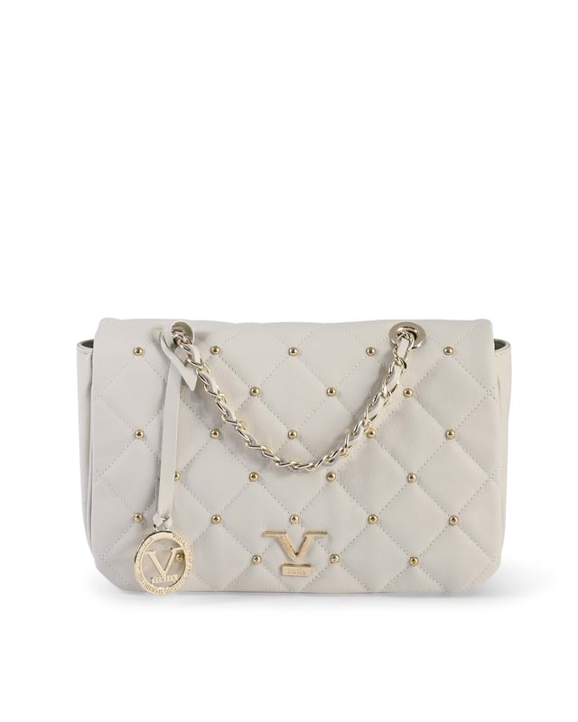 By: V Italia - Detail: M392 SAUVAGE LATTE - Colour: White - Composition: 100% LEATHER - Measures: 26x17x10 cm - Made: ITALY