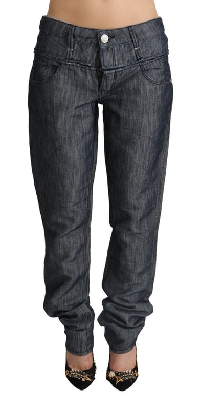 Helt ny med taggar  
100% Äkta ACHT-jeans  
Tillverkad av ramie  
Rakt snitt  
Dragkedja och knappstängning  
Mellan midja  
Mörkgrå färg  
Material: 54% Ramie 46% Bomull  
Logodetaljer  
Material: 54% Ramie 46% Bomull