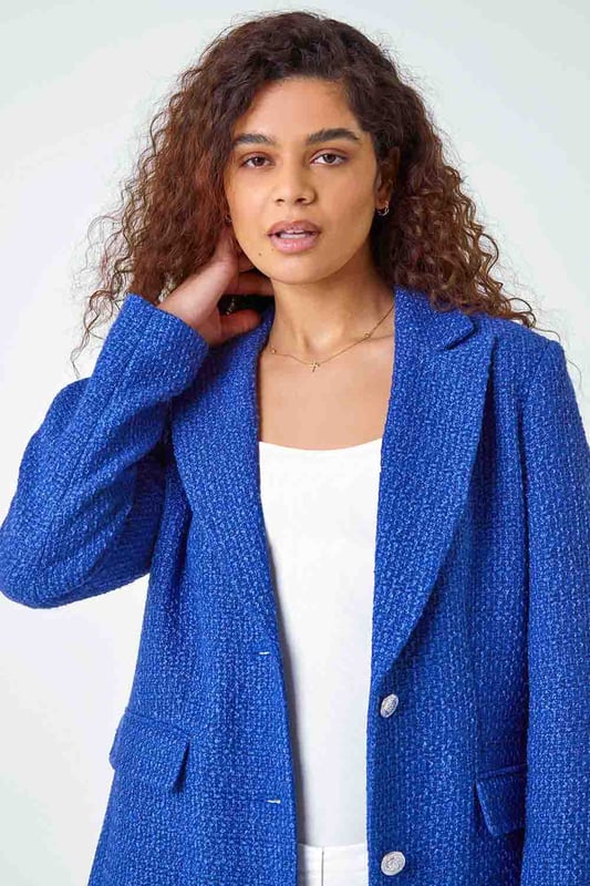 Boucle longline blazer new arrivals