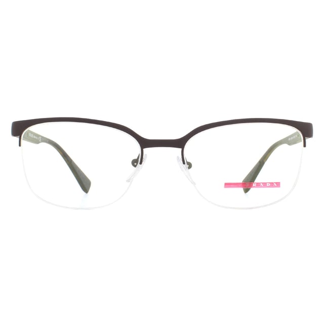 Prada semi rimless sales eyeglasses